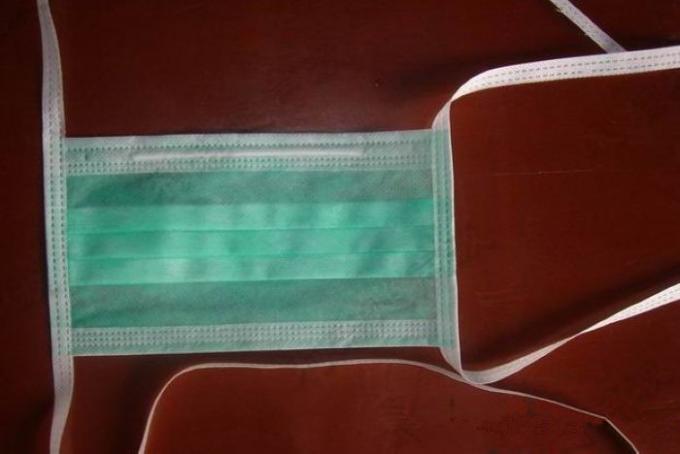 Medicine Flat type face mask tie on machine with covering small area