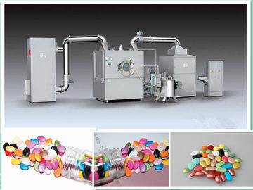 China High Efficiency Peanut Tablet Coating Machine 316 Stainless Steel With Air Filter supplier