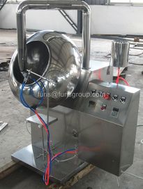 20 Kg / H Capacity Chocolate Tablet Coating Machine Adjustable With Spray