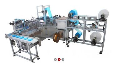Automatic Disposable Products Machines With Punching Hole , Disposable Face Mask Machine