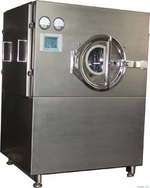 Large Capacity Safety Tablet Coating Machine Touch Screen Powder Coating Equipment