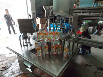 350ML Automatic Packaging Machine Liquid And Paste Stand Pouch Packing Machine