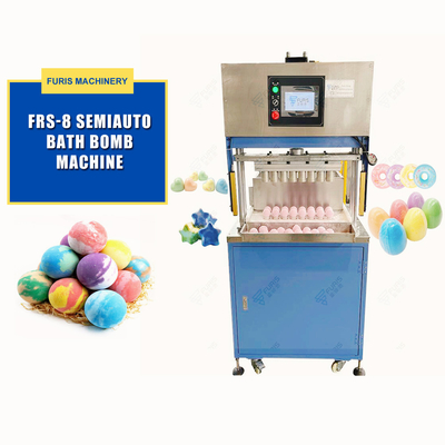 Factory Semi Auto Touch Screen Operation China Bath Salt Bath Bomb  Press Machine Hydraulic Four Column Press