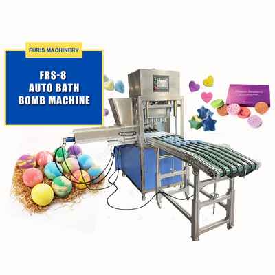 Factory sale high capacity USA Popular Full Automatic Bath Bombs Press Machine Making For Bath Bomb Balls Fizzy Shampoos