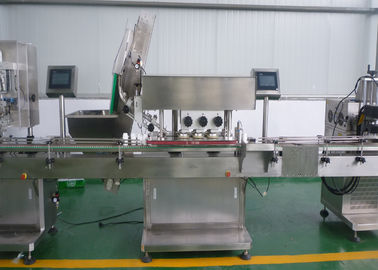 High Speed Automatic Packaging Machine Automatic Capping Machine For Screw Type Pharma Bottle