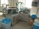 Disposable Shoe Cover Making Machine 60 Pcs / Min With Aluminum Alloy Structure
