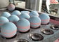 Full Automatic High Speed USA Market Popular Two Colors Bath Bombs Press Machine Bath Salts Fizzy Mold