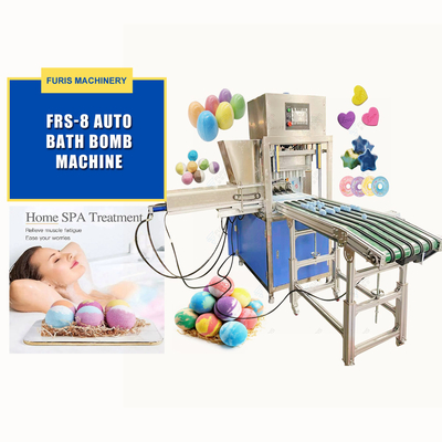 Durable Two Color Tablet Press Machine Bath Ball Bombs Making Machine Bath Slabs Shower Steamers Press Different Shapes